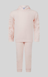 Toddler Girls 2 PC Brushed Terry Hoodie and Jogger