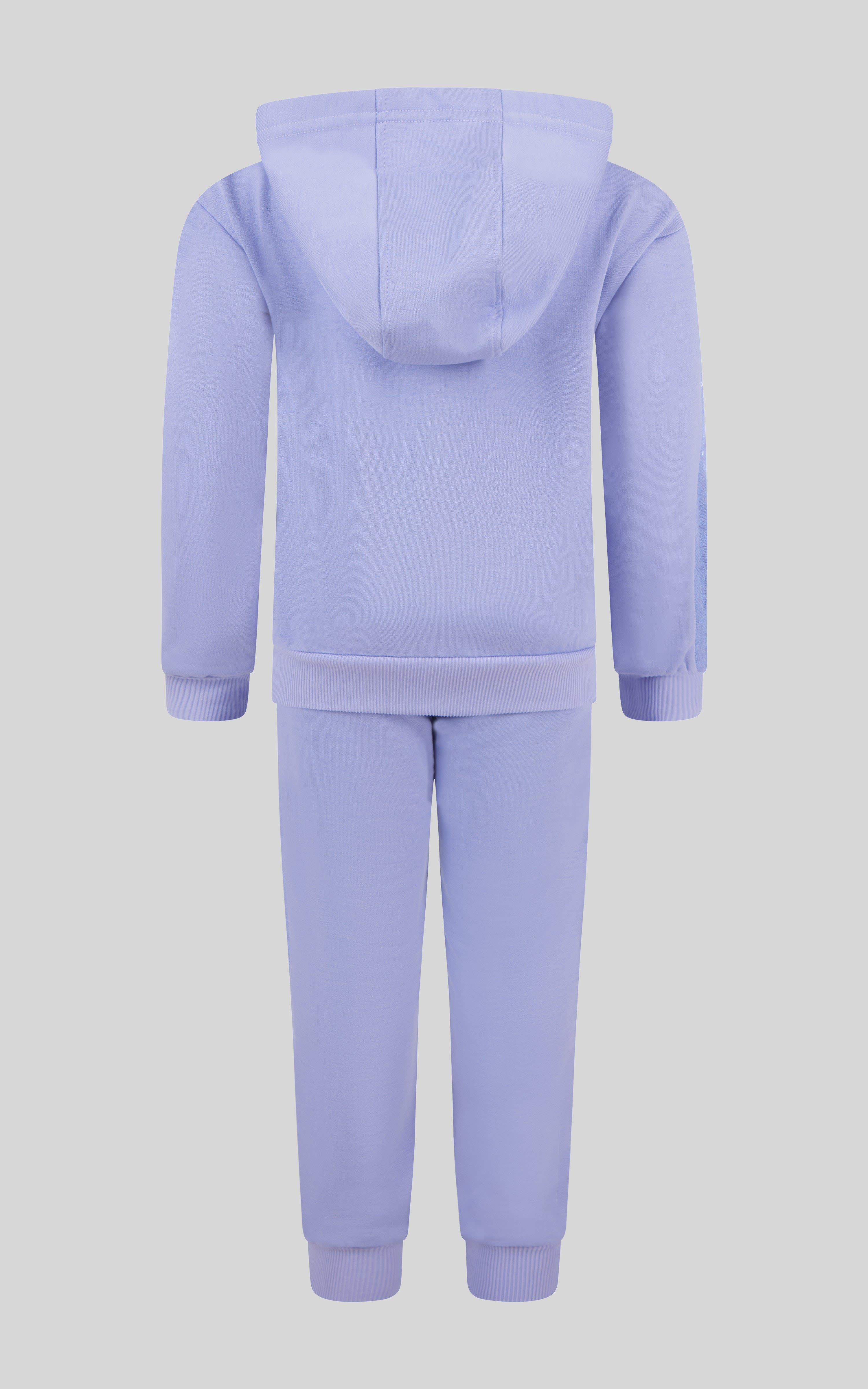 Toddler Girls 2 PC Brushed Terry Hoodie Jacket and Jogger - 90 Degree by Reflex