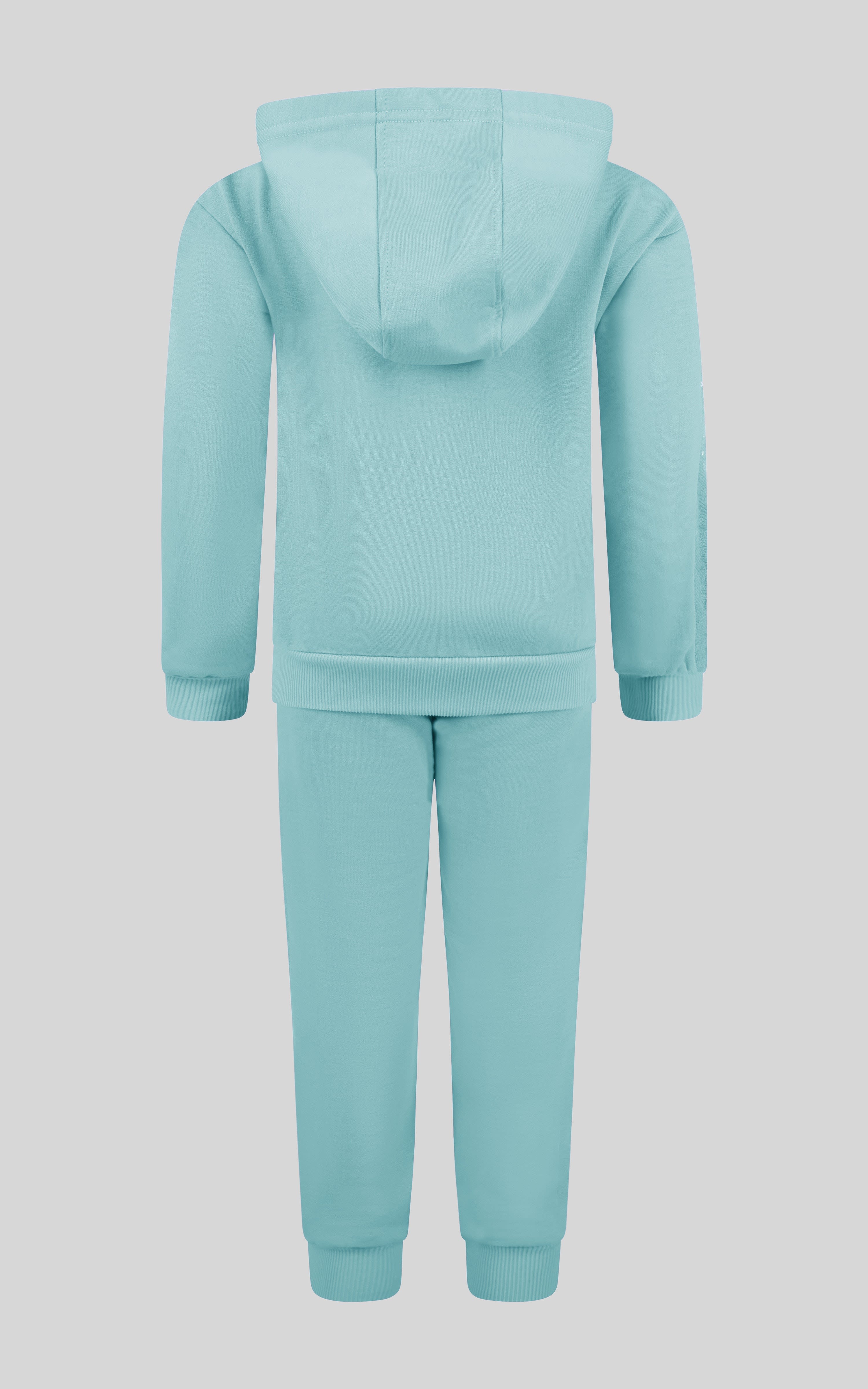 Toddler Girls 2 PC Brushed Terry Hoodie Jacket and Jogger - 90 Degree by Reflex