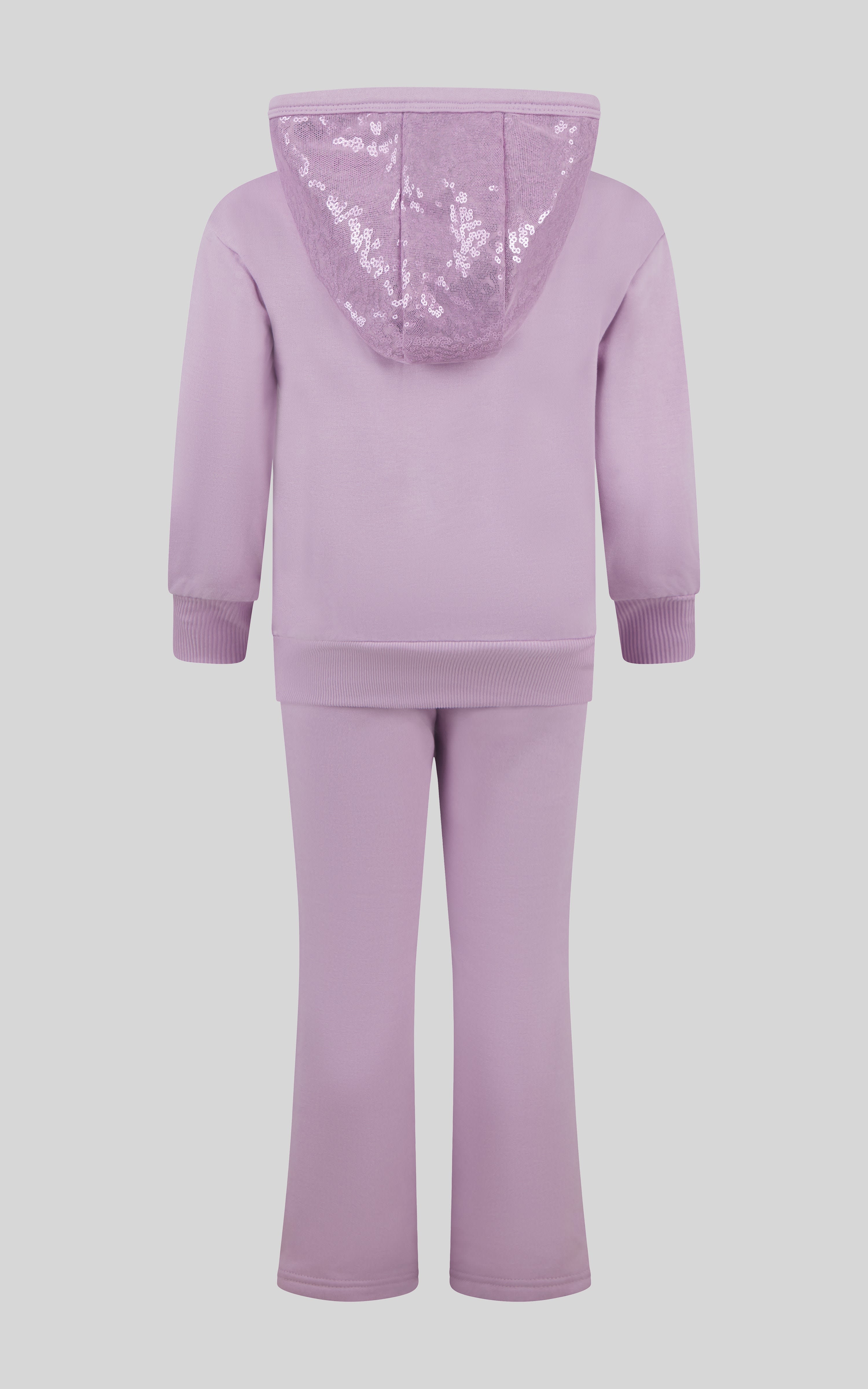 Toddler Girls 2 PC Brushed Terry Pullover and Flared Pant - 90 Degree by Reflex