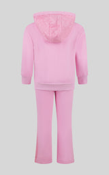 Toddler Girls 2 PC Brushed Terry Pullover and Flared Pant - 90 Degree by Reflex