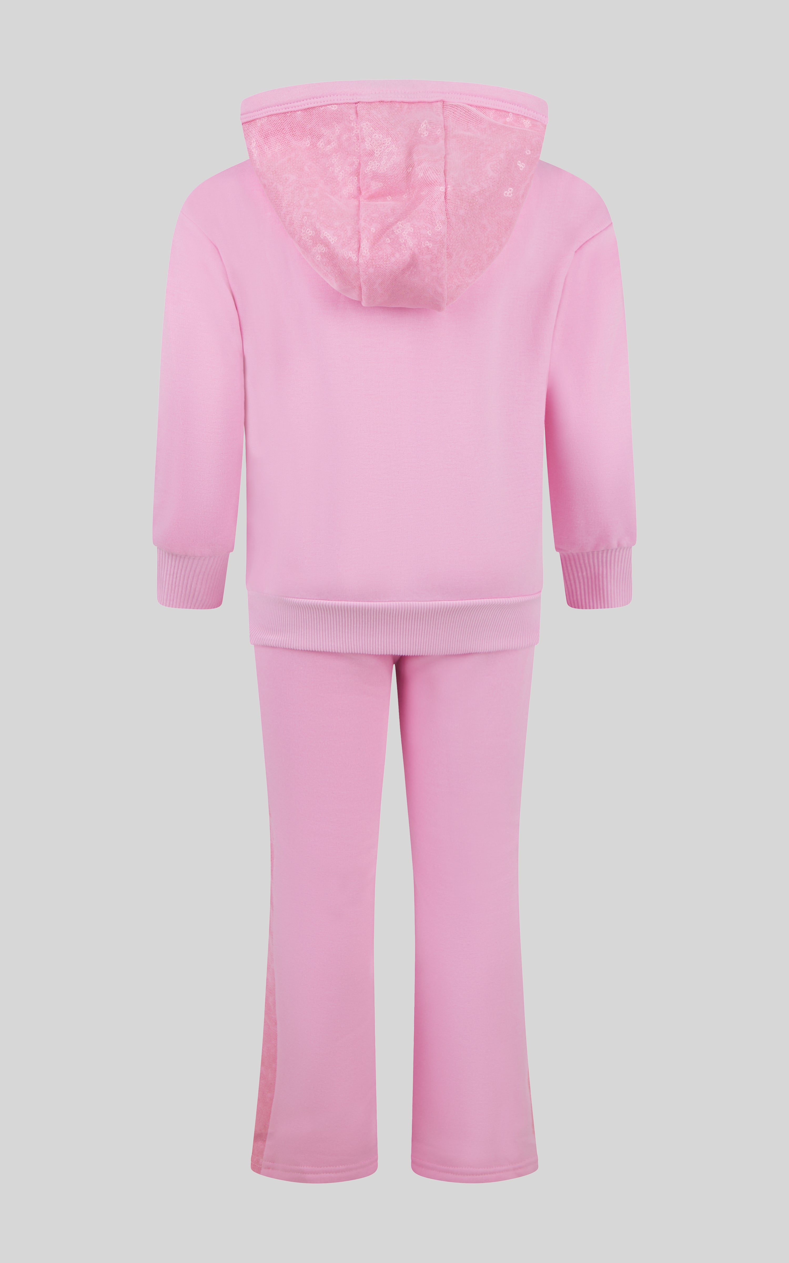 Toddler Girls 2 PC Brushed Terry Pullover and Flared Pant - 90 Degree by Reflex