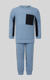 Toddler Boy's Brushed Terry Pullover & Jogger Set