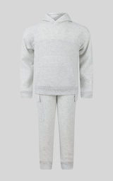 Toddler Boys 2 PC Quilted Hoodie and Jogger Set - 90 Degree by Reflex