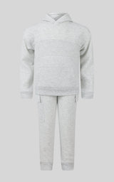 Toddler Boys 2 PC Quilted Hoodie and Jogger Set