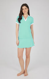 2 PC Nude Tech Polo and Lightstreme Skort Set