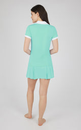 2 PC Nude Tech Polo and Lightstreme Skort Set - 90 Degree by Reflex