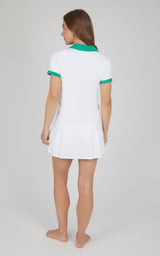 2 PC Nude Tech Polo and Lightstreme Skort Set