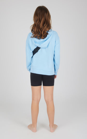 Girls 3 PC Hoodie + Bike Short + Fanny Bag