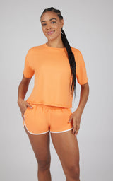 2 PC Boxy Tee and Running Short Set
