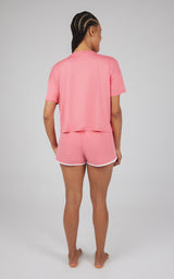 2 PC Boxy Tee and Running Short Set - 90 Degree by Reflex
