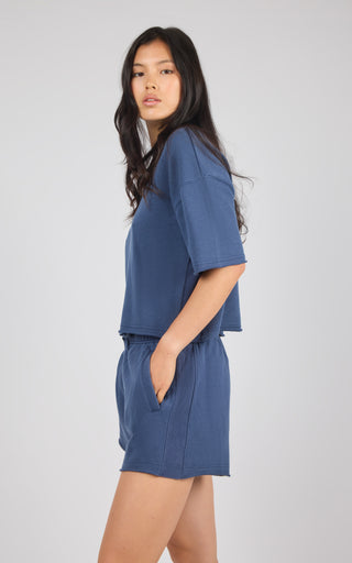 Loop Terry Mellow Cove Short Sleeve & Short Set - 90 Degree by Reflex