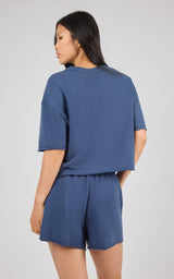 Loop Terry Mellow Cove Short Sleeve & Short Set - 90 Degree by Reflex