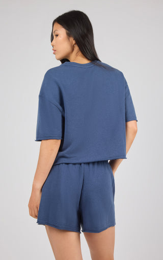 Loop Terry Mellow Cove Short Sleeve & Short Set - 90 Degree by Reflex