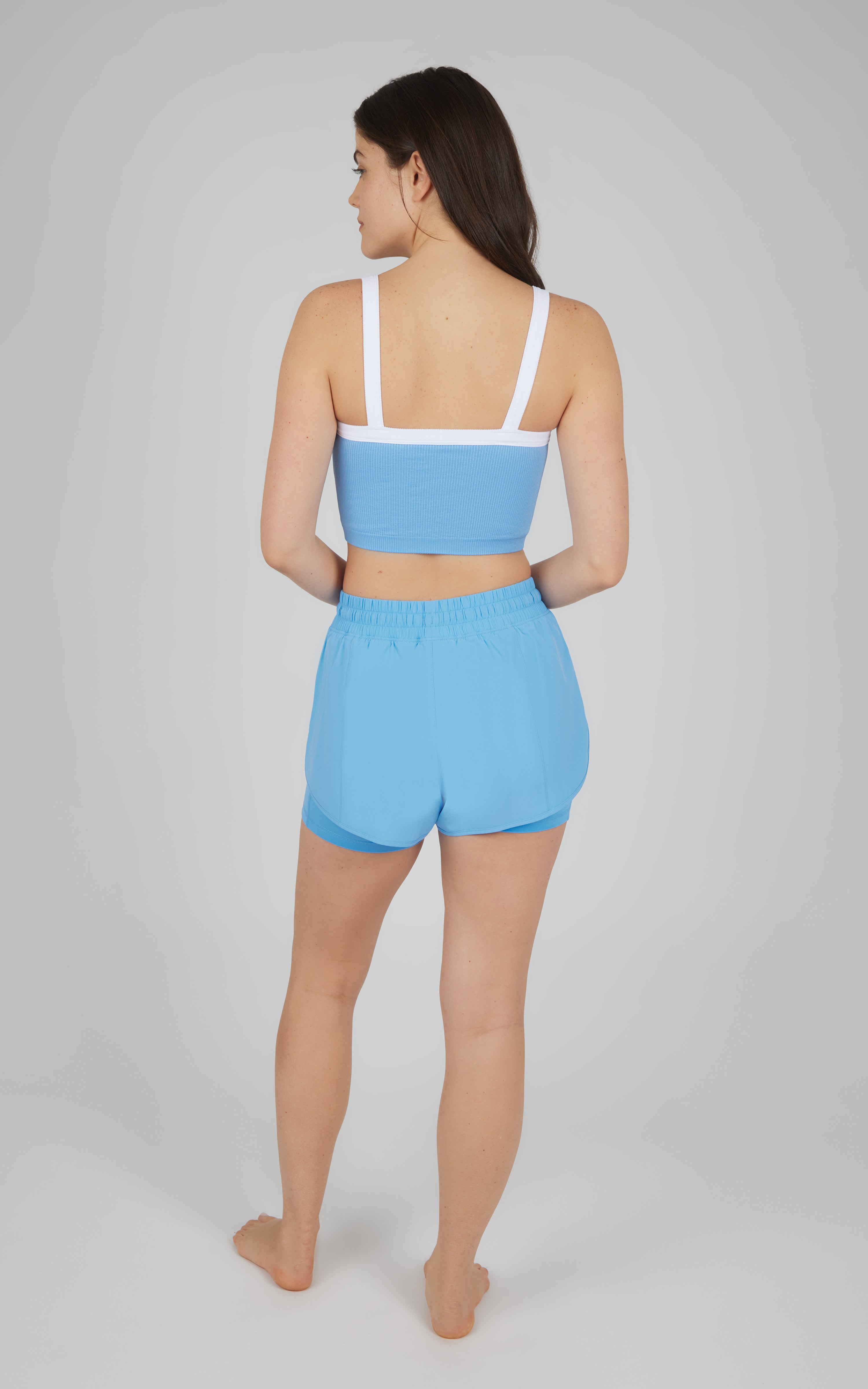 2 PC Seamless Bra Tank + Lightstreme 2 in 1 Short
