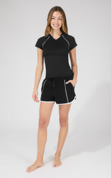 Super Soft Suri Top & Softlite Short Set - 90 Degree by Reflex