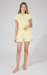 Super Soft Suri Top & Softlite Short Set - 90 Degree by Reflex