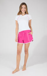 Super Soft Suri Top & Softlite Short Set - 90 Degree by Reflex