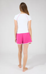 Super Soft Suri Top & Softlite Short Set - 90 Degree by Reflex