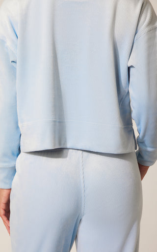 2 PC Dreamy Rib Crew Pullover and Jogger Set