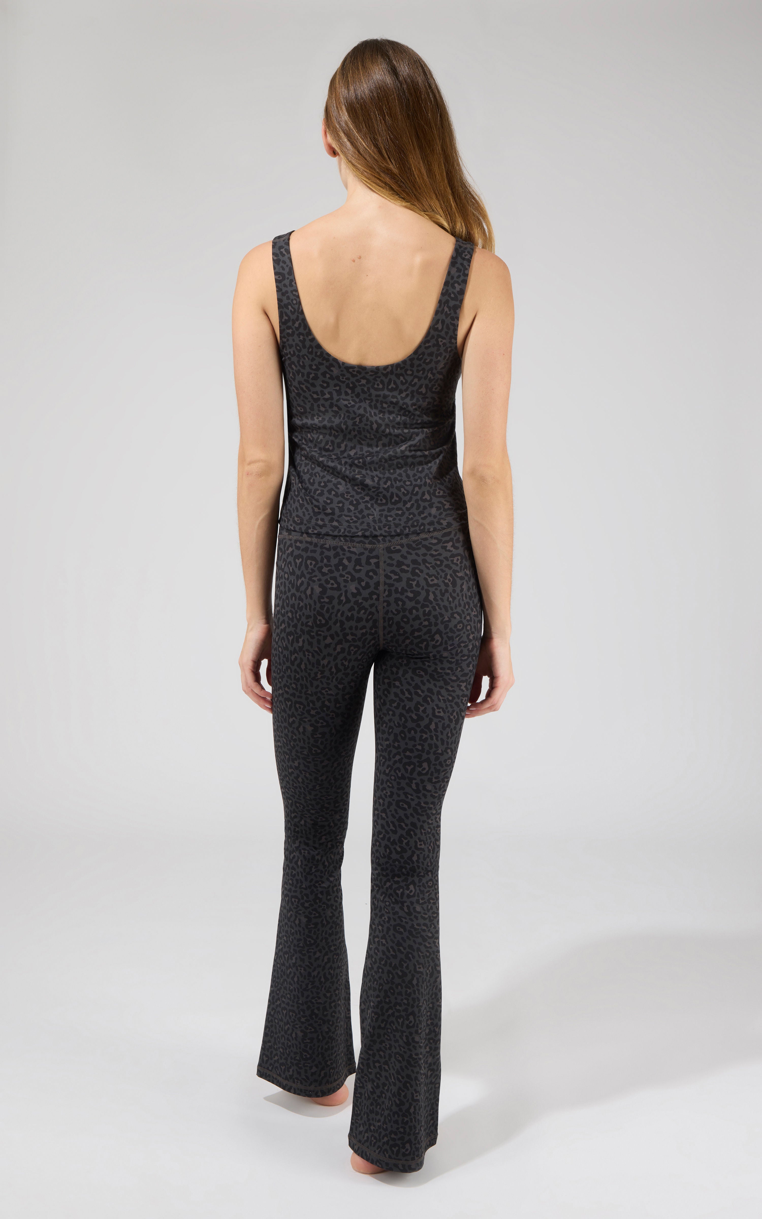 Butter Tech Tank & Crossover Flare Pant Set