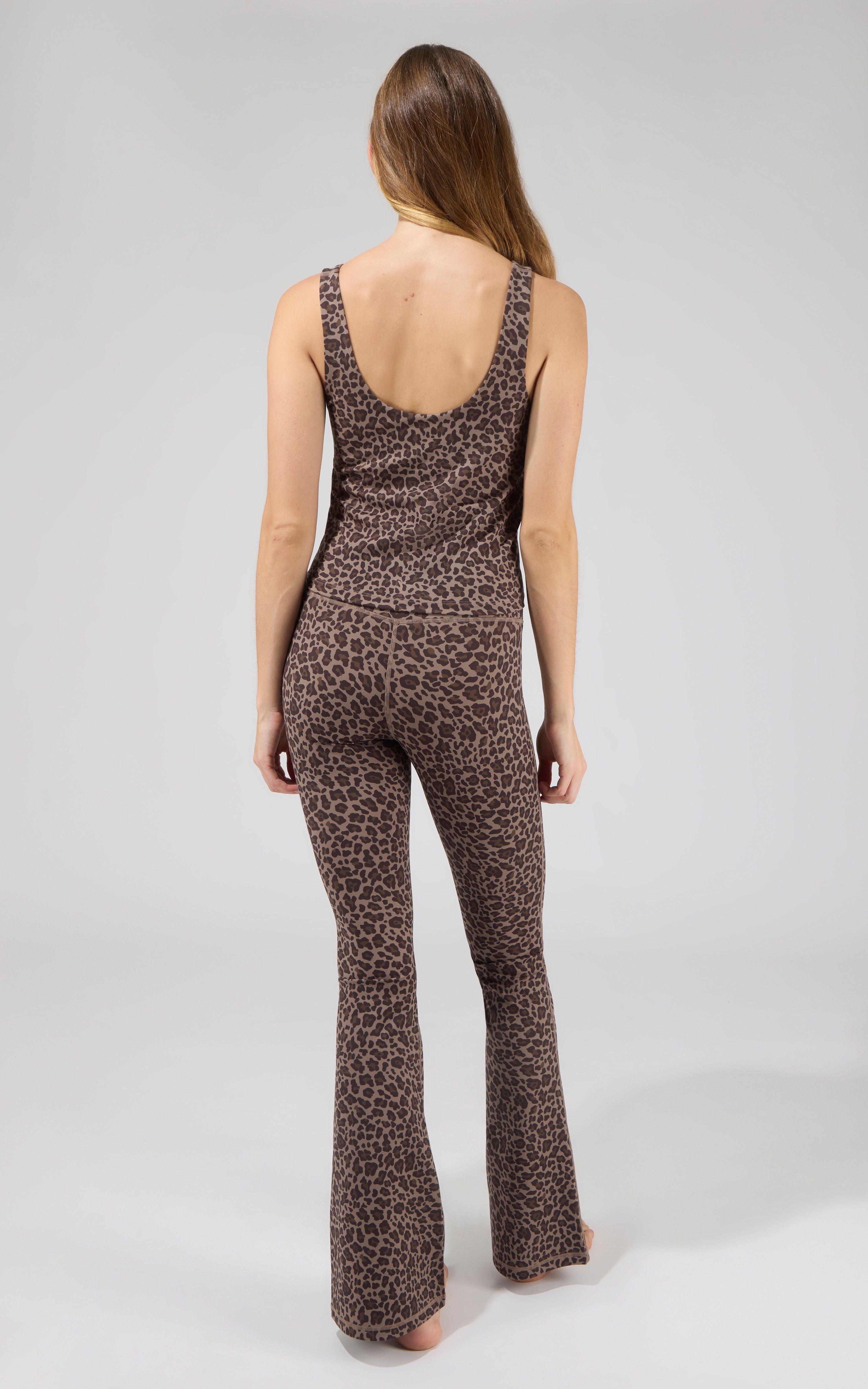 Butter Tech Tank & Crossover Flare Pant Set