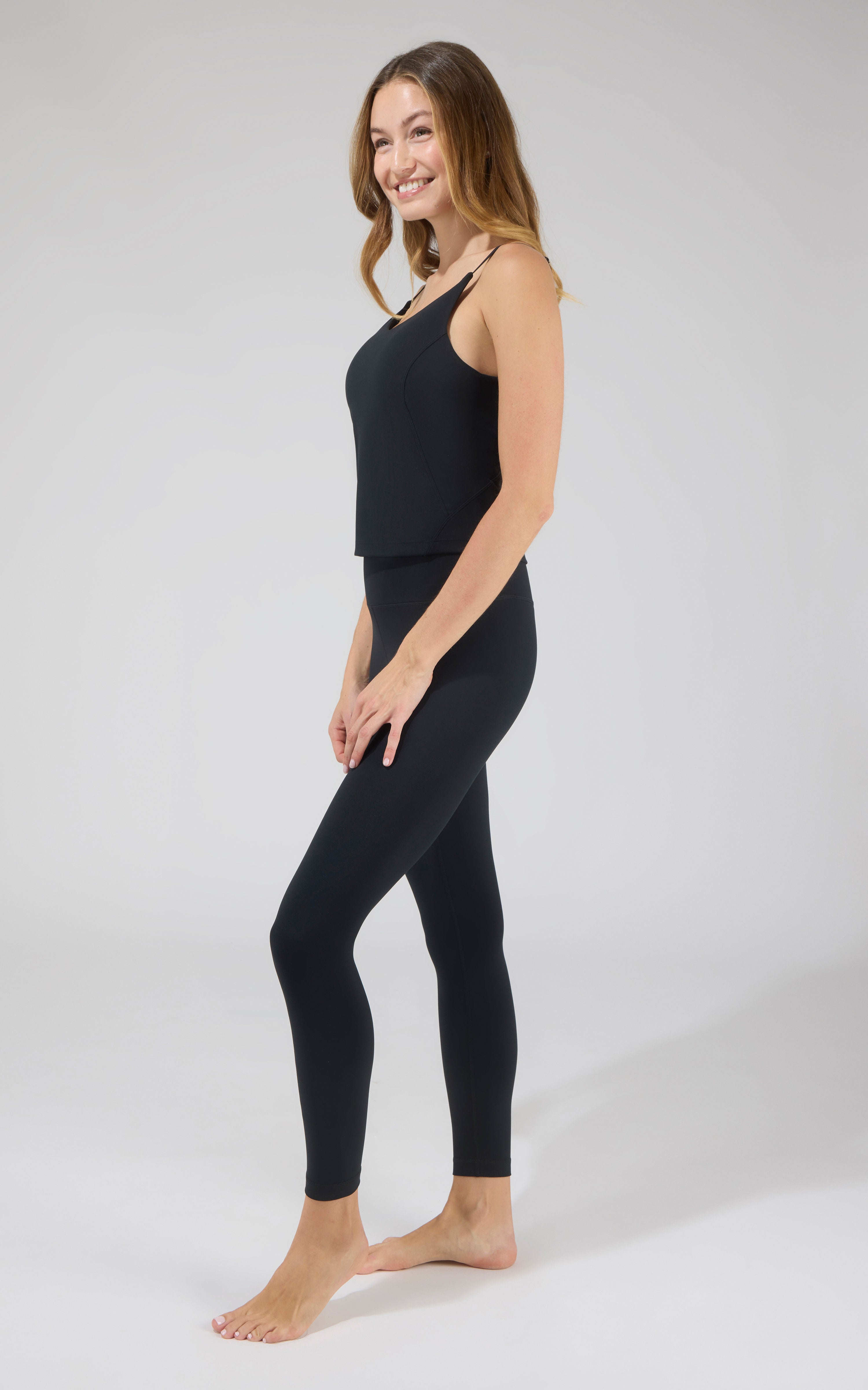 Butter Tech Bra Tank & Ankle Tight Set