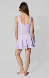 Nude Tech Double Layer Skort Set - 90 Degree by Reflex