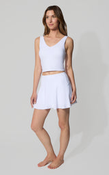 Nude Tech Double Layer Skort Set - 90 Degree by Reflex