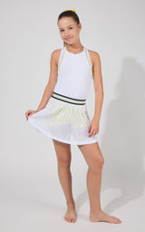 Girls Lunatek Tiana Tank & Skort & Scrunchie Set - 90 Degree by Reflex