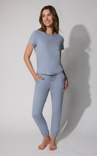 Cationic Jersey Short Sleeve & Jogger Set - 90 Degree by Reflex
