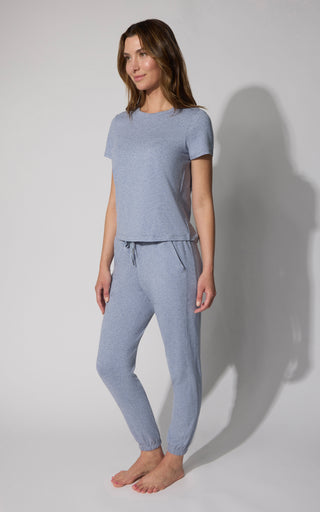 Cationic Jersey Short Sleeve & Jogger Set - 90 Degree by Reflex