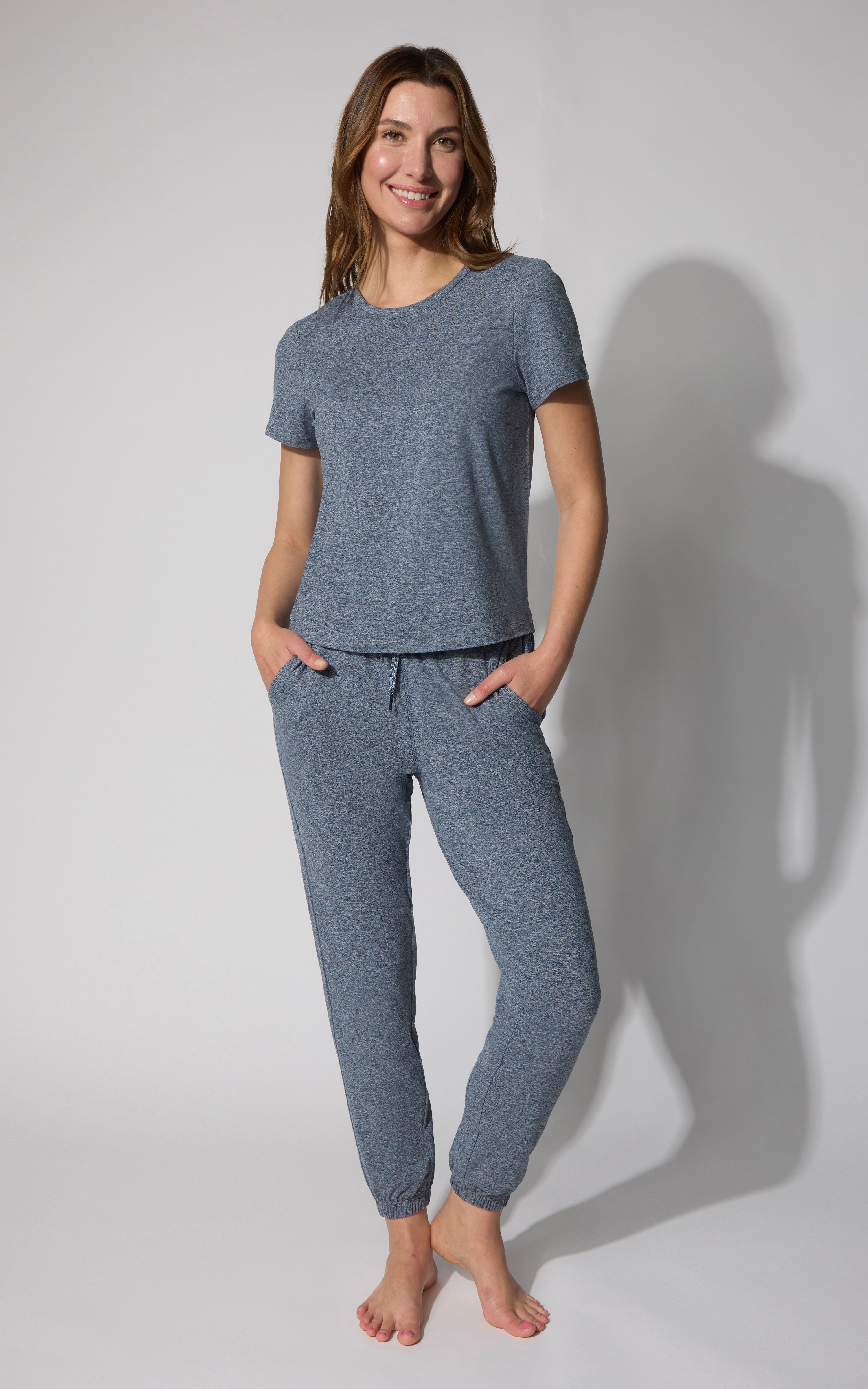 Cationic Jersey Short Sleeve & Jogger Set - 90 Degree by Reflex