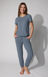 Cationic Jersey Short Sleeve & Jogger Set - 90 Degree by Reflex