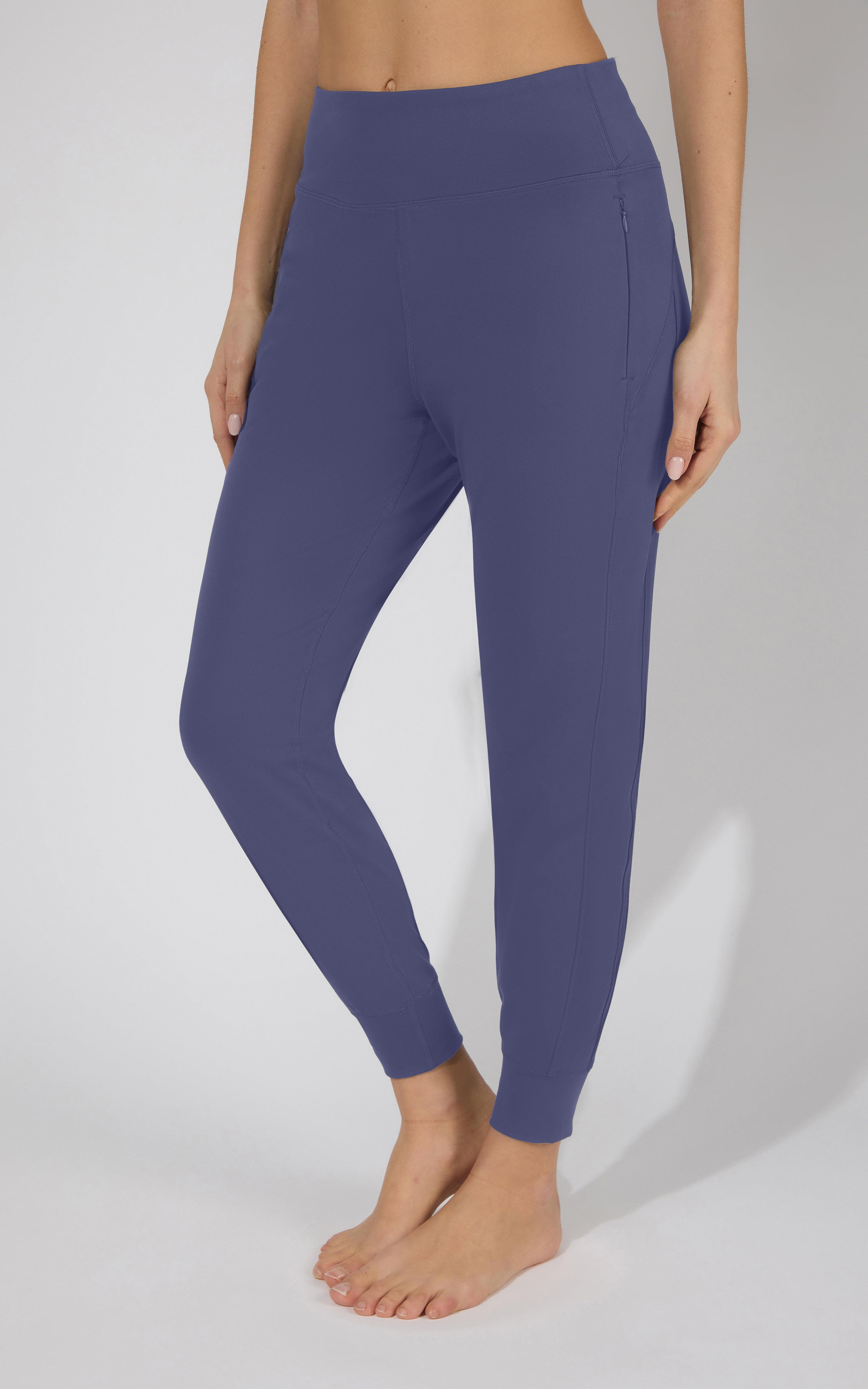 Interlock Zipper Pockets Greenwich Jogger - 90 Degree by Reflex