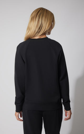 Terry Everyday Raglan Pullover Sweatshirt - 90 Degree by Reflex