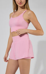 Seamless Safari Trail Bra & Running Short Set - 90 Degree by Reflex