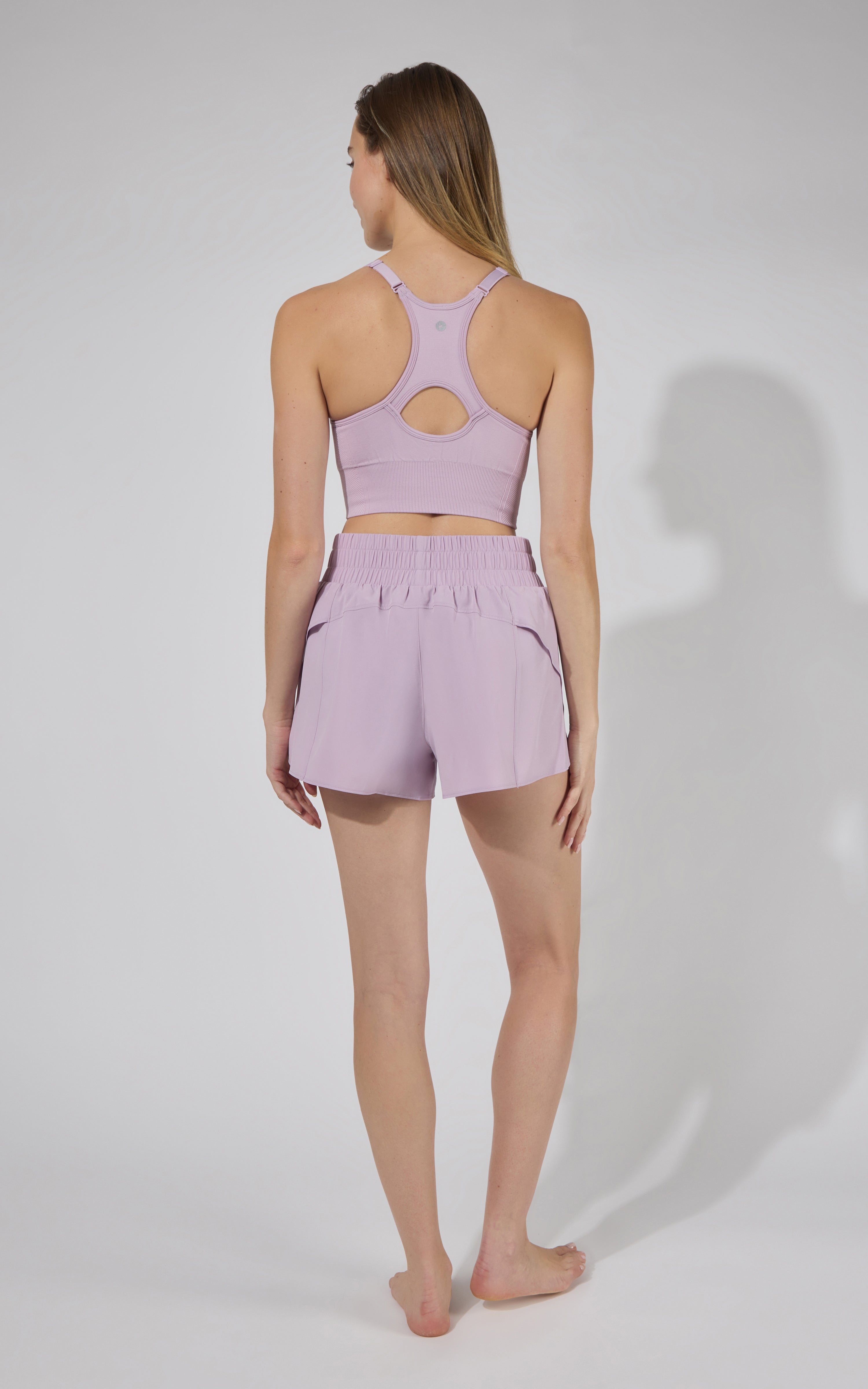 Seamless Rib Verta Bra & Lightstreme Running Short