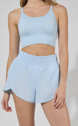 Seamless Rib Verta Bra & Lightstreme Running Short