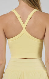 Seamless Bra Tank & Crossover Short Set