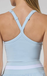 Seamless Bra Tank & Crossover Short Set