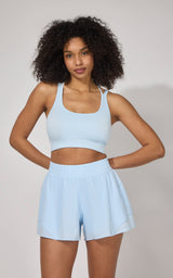 Seamless Rib Celise Bra & Short Set