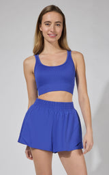 Seamless Rib Celise Bra & Short Set