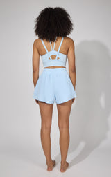 Seamless Rib Celise Bra & Short Set
