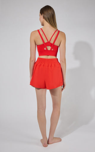 Seamless Rib Celise Bra - 90 Degree by Reflex