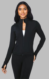 Carbon Interlink Slim Fit Jacket - 90 Degree by Reflex