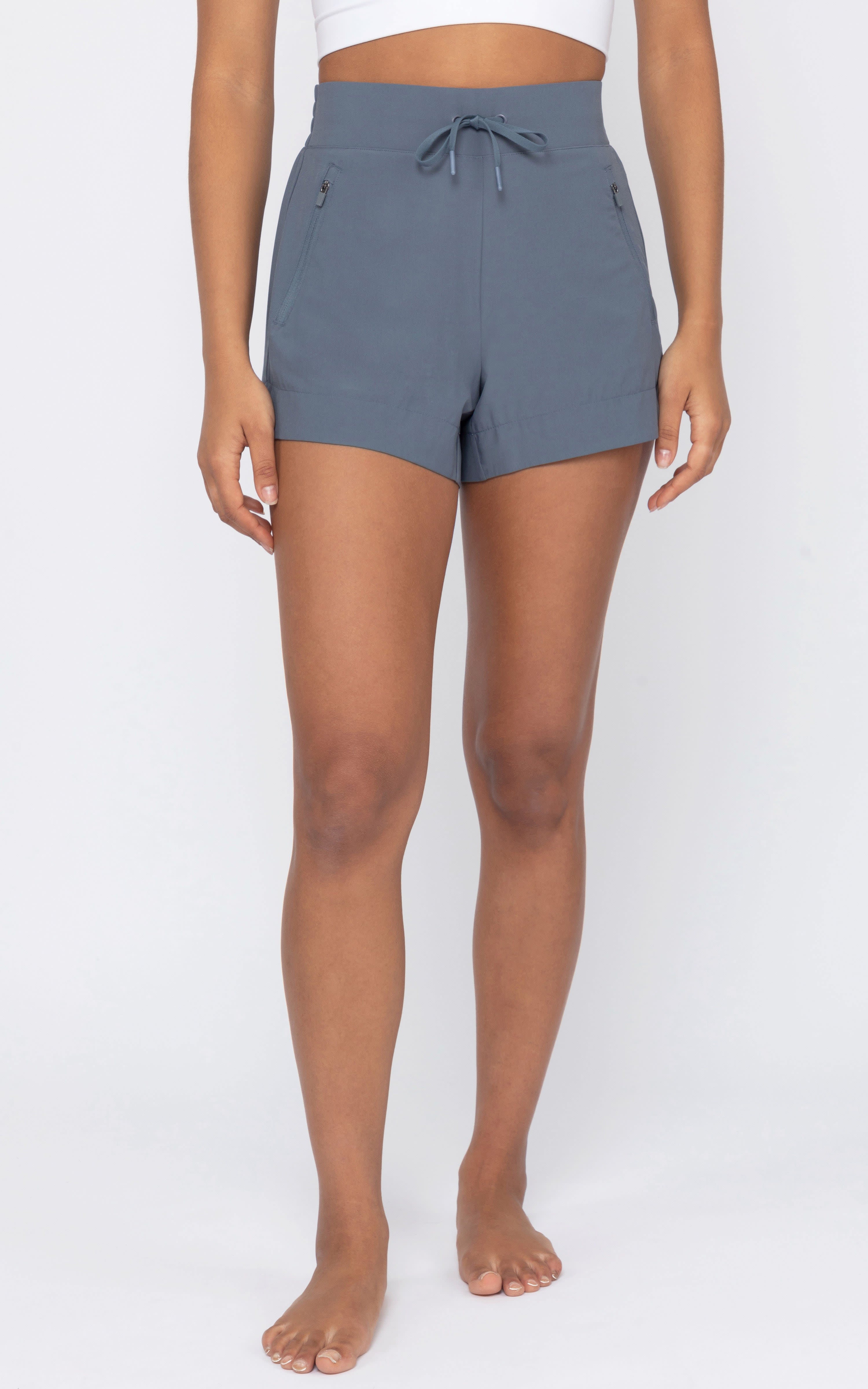 Lightstreme Hike and Trail Shorts with Side Zipper Pockets - 90 Degree by Reflex