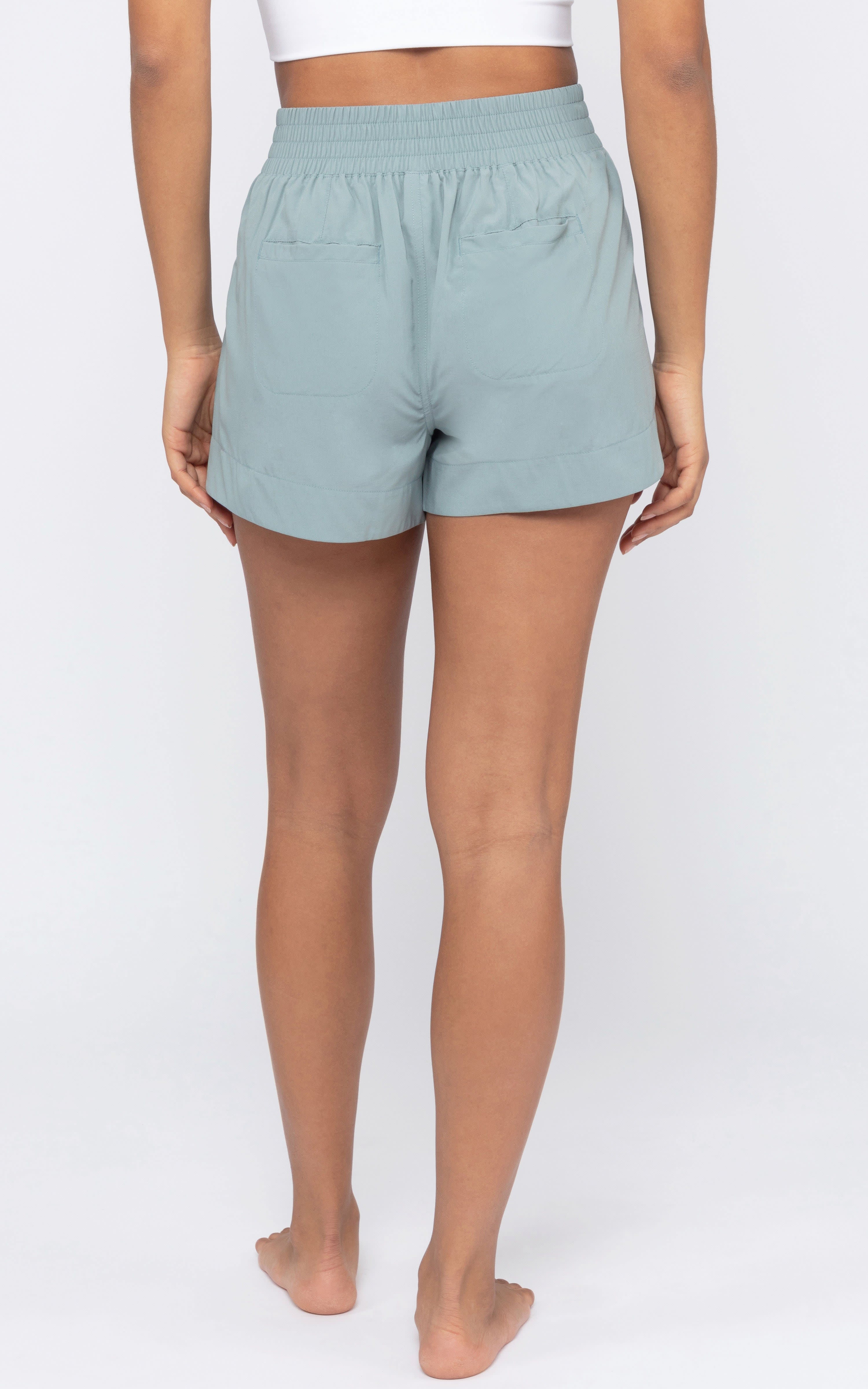 Lightstreme Hike and Trail Shorts with Side Zipper Pockets - 90 Degree by Reflex