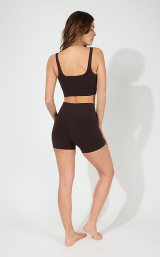 Nux Sabrina Bra Tank & 5" No Front Seam Short Set - 90 Degree by Reflex