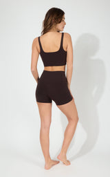Nux Sabrina Bra Tank & 5" No Front Seam Short Set